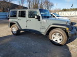 2014 Jeep Wrangler Unlimited Sport Gray vin: 1C4HJWDG6EL177071