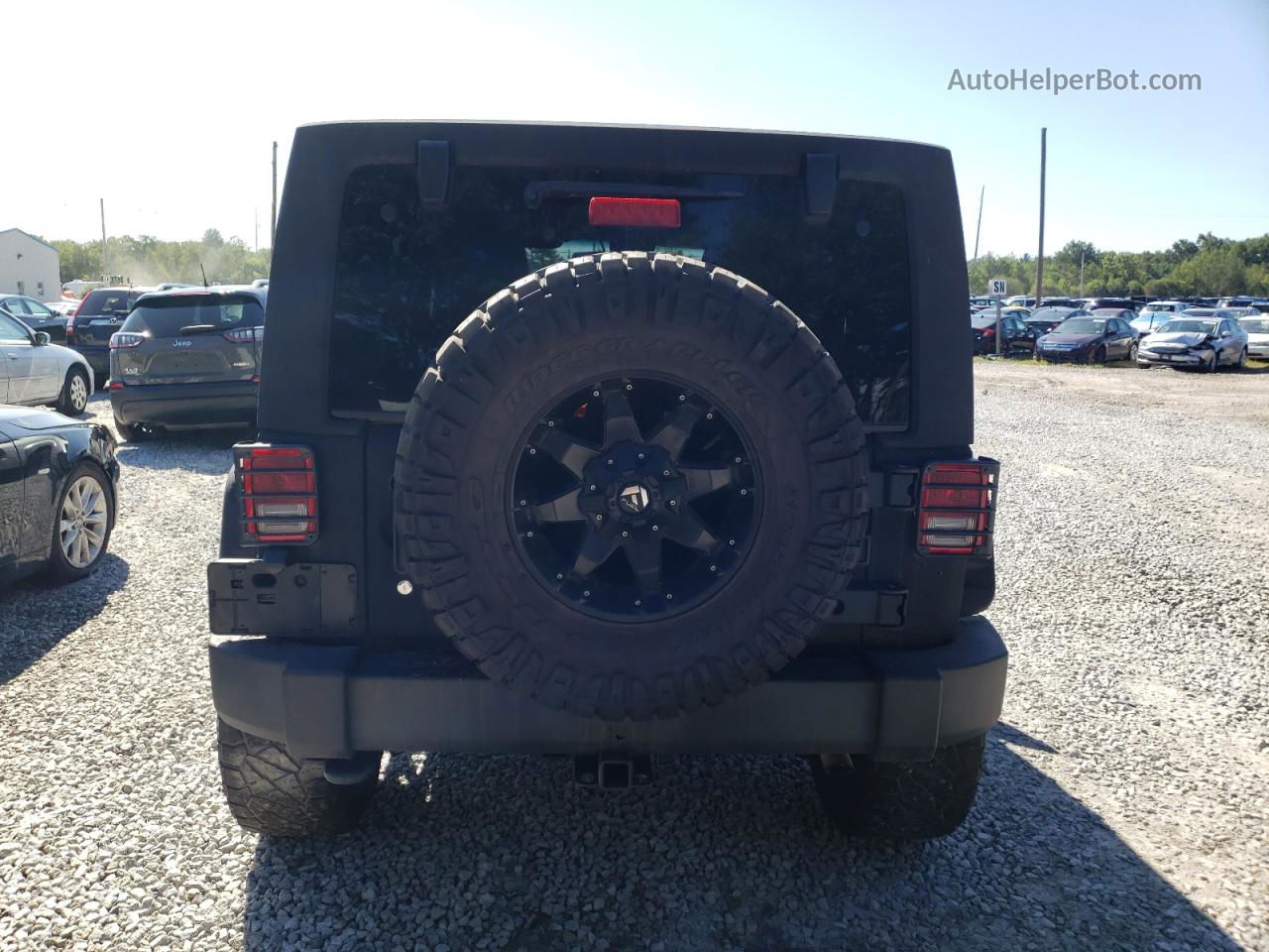 2017 Jeep Wrangler Unlimited Sport Black vin: 1C4HJWDG7HL602415