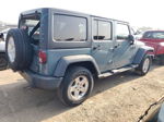 2014 Jeep Wrangler Unlimited Sport Gray vin: 1C4HJWDG9EL177243