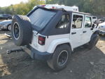 2014 Jeep Wrangler Unlimited Sport White vin: 1C4HJWDGXEL181169