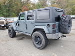 2014 Jeep Wrangler Unlimited Sahara Серый vin: 1C4HJWEG0EL290724