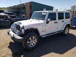 2017 Jeep Wrangler Unlimited Sahara White vin: 1C4HJWEG2HL525502