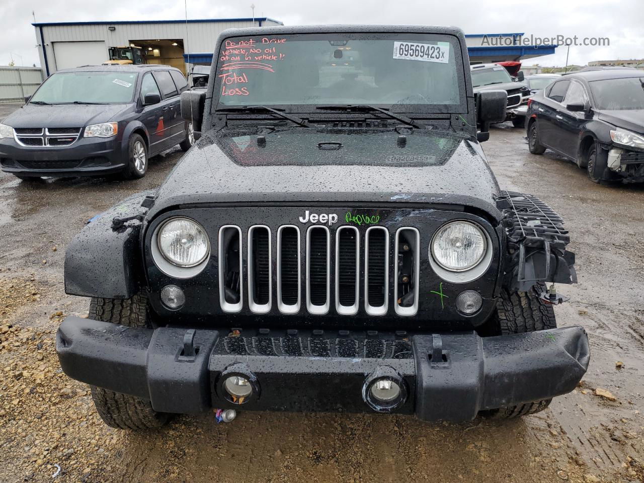 2017 Jeep Wrangler Unlimited Sahara Black vin: 1C4HJWEG2HL649916