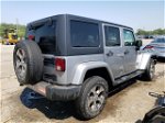 2017 Jeep Wrangler Unlimited Sahara Серебряный vin: 1C4HJWEG2HL681376