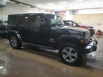 2017 Jeep Wrangler Unlimited Sahara Black vin: 1C4HJWEG2HL728261