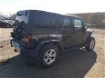 2014 Jeep Wrangler Unlimited Sahara Black vin: 1C4HJWEG3EL129252