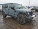 2014 Jeep Wrangler Unlimited Sahara Gray vin: 1C4HJWEG3EL184428