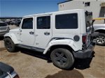 2014 Jeep Wrangler Unlimited Sahara White vin: 1C4HJWEG3EL301781