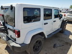 2014 Jeep Wrangler Unlimited Sahara White vin: 1C4HJWEG3EL301781