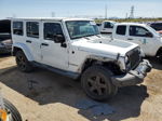 2014 Jeep Wrangler Unlimited Sahara White vin: 1C4HJWEG3EL301781