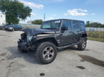 2017 Jeep Wrangler Unlimited Sahara Gray vin: 1C4HJWEG3HL606962