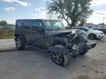 2017 Jeep Wrangler Unlimited Sahara Gray vin: 1C4HJWEG3HL606962