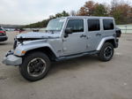 2014 Jeep Wrangler Unlimited Sahara Silver vin: 1C4HJWEG7EL202879