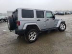 2014 Jeep Wrangler Unlimited Sahara Серебряный vin: 1C4HJWEG7EL252715