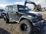 2017 Jeep Wrangler Unlimited Sahara Black vin: 1C4HJWEG7HL680322