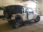 2017 Jeep Wrangler Unlimited Sahara White vin: 1C4HJWEG8HL681477