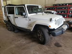 2017 Jeep Wrangler Unlimited Sahara White vin: 1C4HJWEG8HL681477