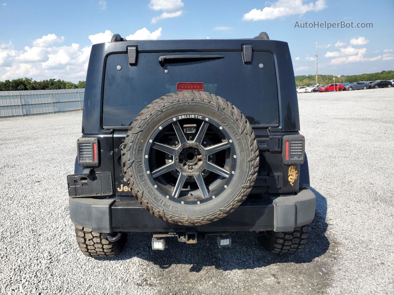 2014 Jeep Wrangler Unlimited Sahara Black vin: 1C4HJWEG9EL172297