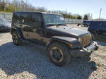 2014 Jeep Wrangler Unlimited Sahara Black vin: 1C4HJWEG9EL185146