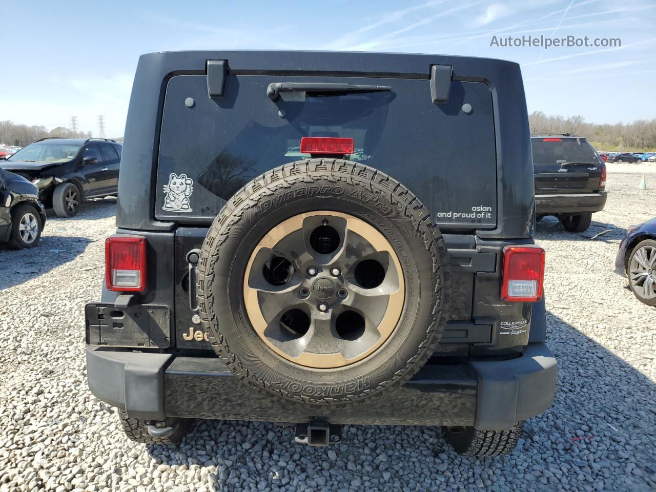 2014 Jeep Wrangler Unlimited Sahara Черный vin: 1C4HJWEG9EL185146