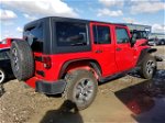 2017 Jeep Wrangler Unlimited Sahara Red vin: 1C4HJWEG9HL660895