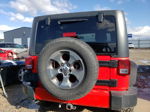 2017 Jeep Wrangler Unlimited Sahara Red vin: 1C4HJWEG9HL660895