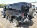 2014 Jeep Wrangler Unlimited Sahara Black vin: 1C4HJWEGXEL129121