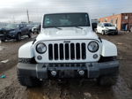 2014 Jeep Wrangler Unlimited Sahara Белый vin: 1C4HJWEGXEL202715