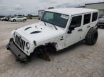 2017 Jeep Wrangler Unlimited Sahara White vin: 1C4HJWEGXHL522878