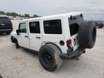 2017 Jeep Wrangler Unlimited Sahara White vin: 1C4HJWEGXHL522878