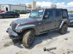 2017 Jeep Wrangler Unlimited Rubicon Gray vin: 1C4HJWFG0HL576446