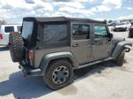 2017 Jeep Wrangler Unlimited Rubicon Gray vin: 1C4HJWFG0HL576446