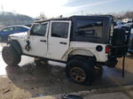 2014 Jeep Wrangler Unlimited Rubicon White vin: 1C4HJWFG3EL244920