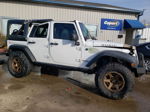 2014 Jeep Wrangler Unlimited Rubicon White vin: 1C4HJWFG3EL244920