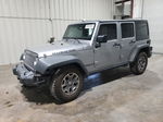 2014 Jeep Wrangler Unlimited Rubicon Silver vin: 1C4HJWFG4EL284570