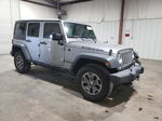 2014 Jeep Wrangler Unlimited Rubicon Silver vin: 1C4HJWFG4EL284570