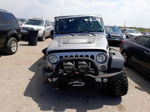 2014 Jeep Wrangler Unlimited Rubicon Silver vin: 1C4HJWFG5EL135133