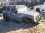 2014 Jeep Wrangler Unlimited Rubicon Серый vin: 1C4HJWFG5EL151428