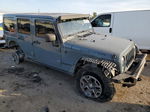 2014 Jeep Wrangler Unlimited Rubicon Gray vin: 1C4HJWFG9EL199241