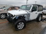 2023 Jeep Wrangler Sport White vin: 1C4HJXAG2PW501810