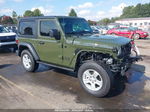 2023 Jeep Wrangler Sport S Зеленый vin: 1C4HJXAG7PW546435