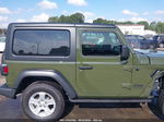 2023 Jeep Wrangler Sport S Зеленый vin: 1C4HJXAG7PW546435