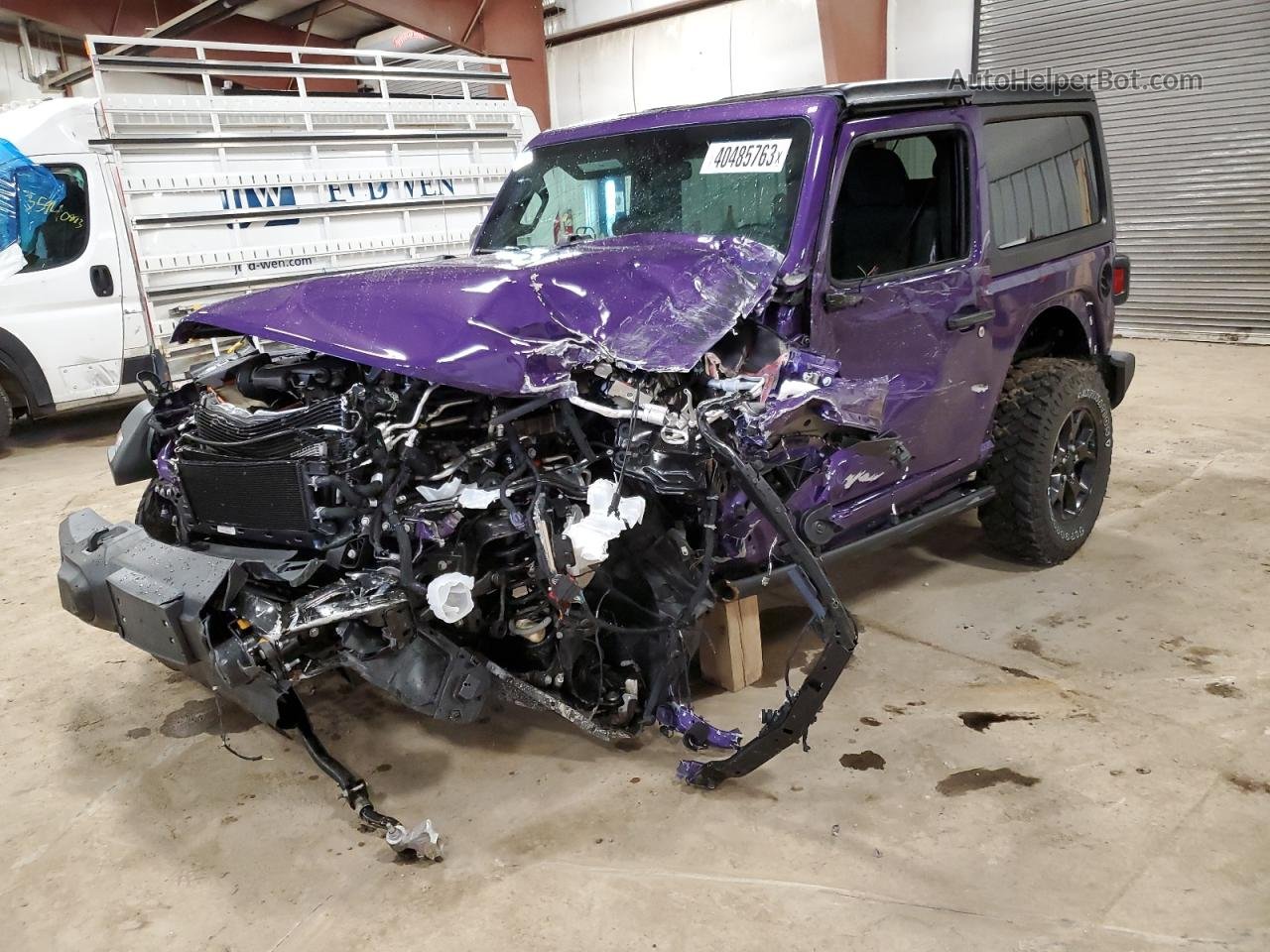 2023 Jeep Wrangler Sport Фиолетовый vin: 1C4HJXAG7PW594601
