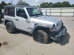 2023 Jeep Wrangler Sport Silver vin: 1C4HJXAG8PW532138