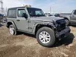 2023 Jeep Wrangler Sport Gray vin: 1C4HJXAGXPW658470