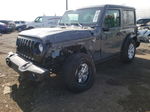 2023 Jeep Wrangler Sport Gray vin: 1C4HJXAGXPW658470