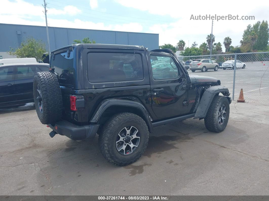 2019 Jeep Wrangler Rubicon Black vin: 1C4HJXCG0KW657656