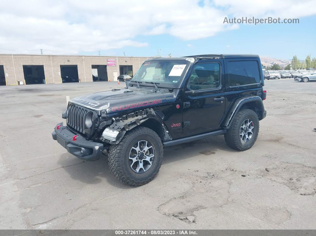 2019 Jeep Wrangler Rubicon Black vin: 1C4HJXCG0KW657656