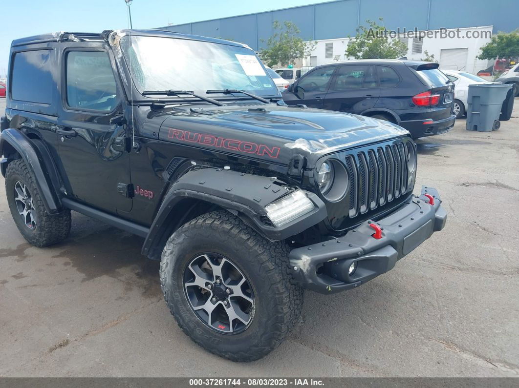 2019 Jeep Wrangler Rubicon Black vin: 1C4HJXCG0KW657656