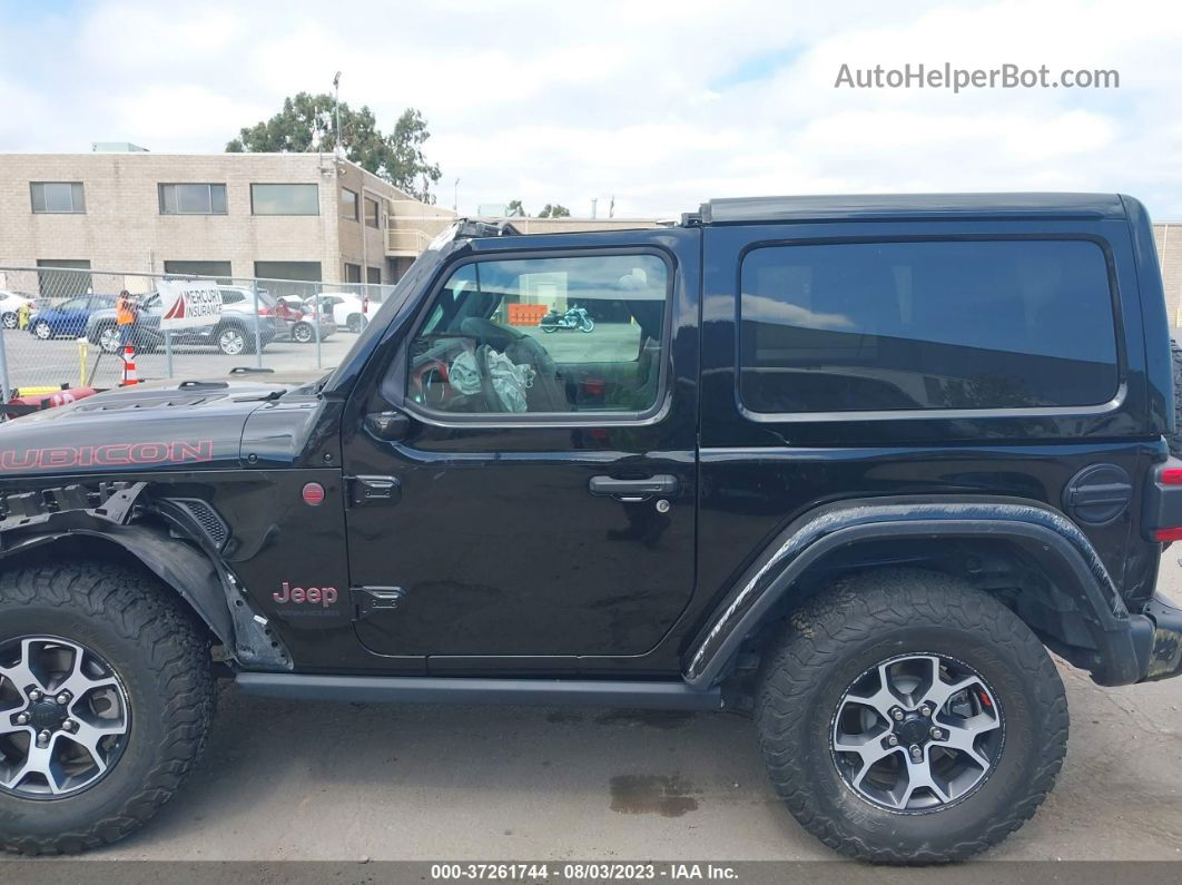 2019 Jeep Wrangler Rubicon Black vin: 1C4HJXCG0KW657656